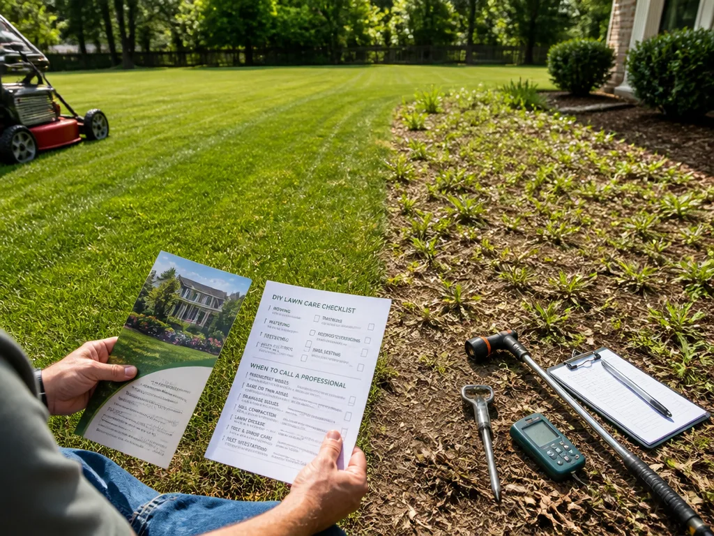 knowing when to call a pro vs DIY for typical North Carolina lawn care