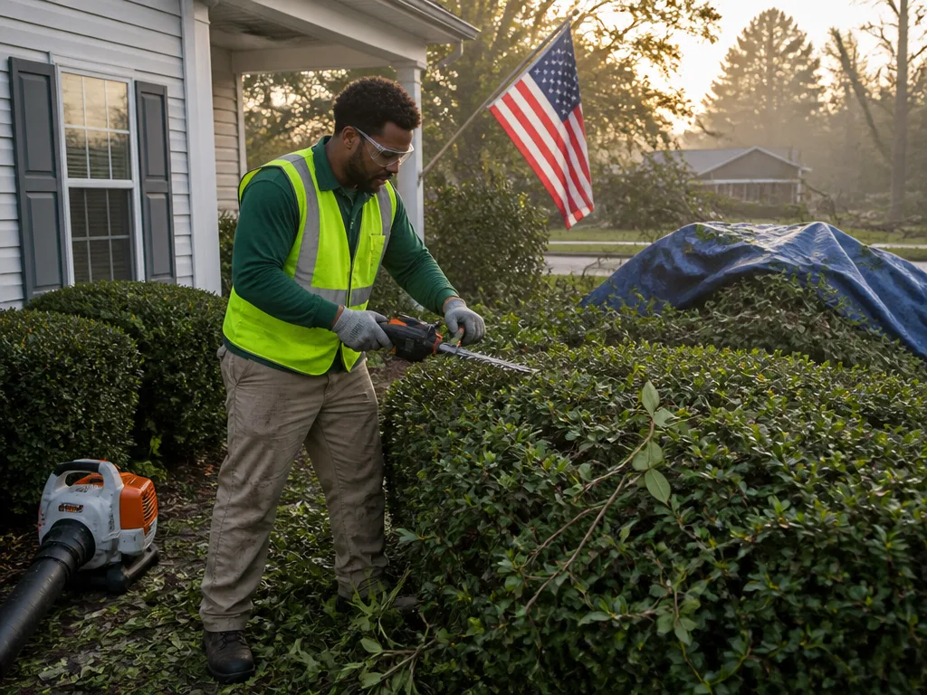 Hurricane Prep Trimming